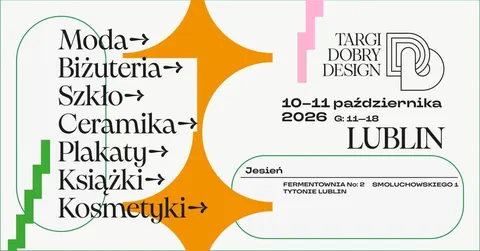 Plakat: Targi Dobry Design w Lublinie