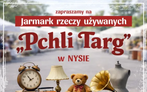 Plakat: Jarmark Rzeczy Używanych