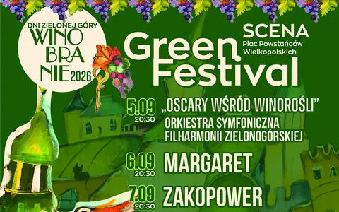 Plakat: Dni Zielonej Góry Winobranie 2026