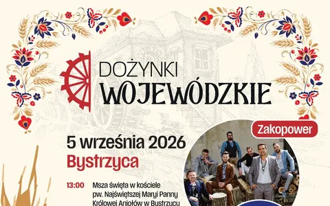 Plakat: Dożynki Województwa Dolnośląskiego w Bystrzycy
