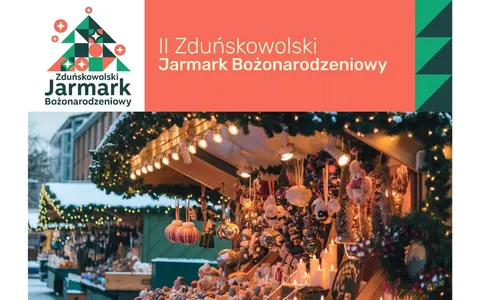 Plakat: II Zduńskowolski Jarmark Bożonarodzeniowy