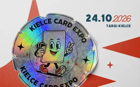 Plakat: Kielce Card Expo – targi kart kolekcjonerskich (24 października)
