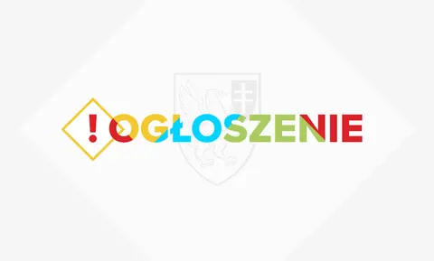 Plakat: Losowanie miejsc handlowych na Wszystkich Świętych w Miechowie (20 października)